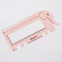 KNITTING NEEDLE AND CROCHET HOOKS GAUGE