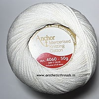 Anchor mercerised 4 ply knitting cotton- Art.4060