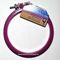 Embroidery hoops circular - 10 cm/4"