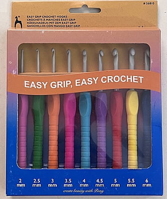 Pony crochet hook set