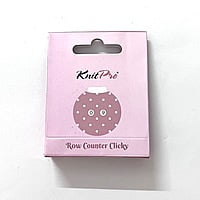 Pink polka dot row counter Pink polka dot row counter