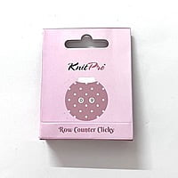 Pink polka dot row counter