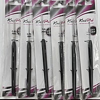 Single ended steel crochet hook