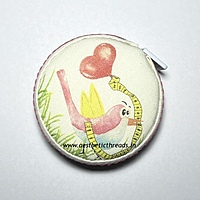 Retractable tape measure in a fabric case - 200cms Retractable tape measure in a fabric case - 200cms