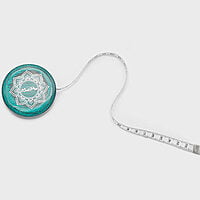 Teal retractable tape measure - Mindful collection